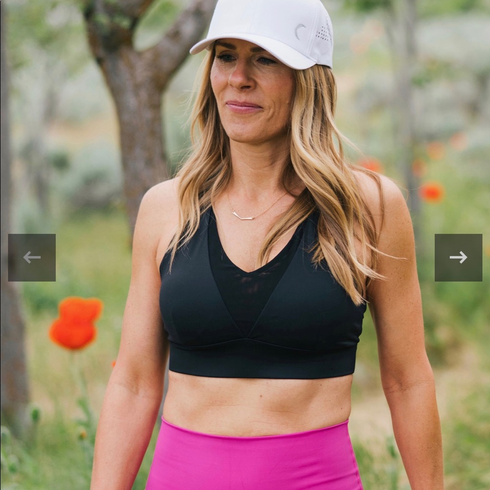 ZYIA adjustable mesh bra